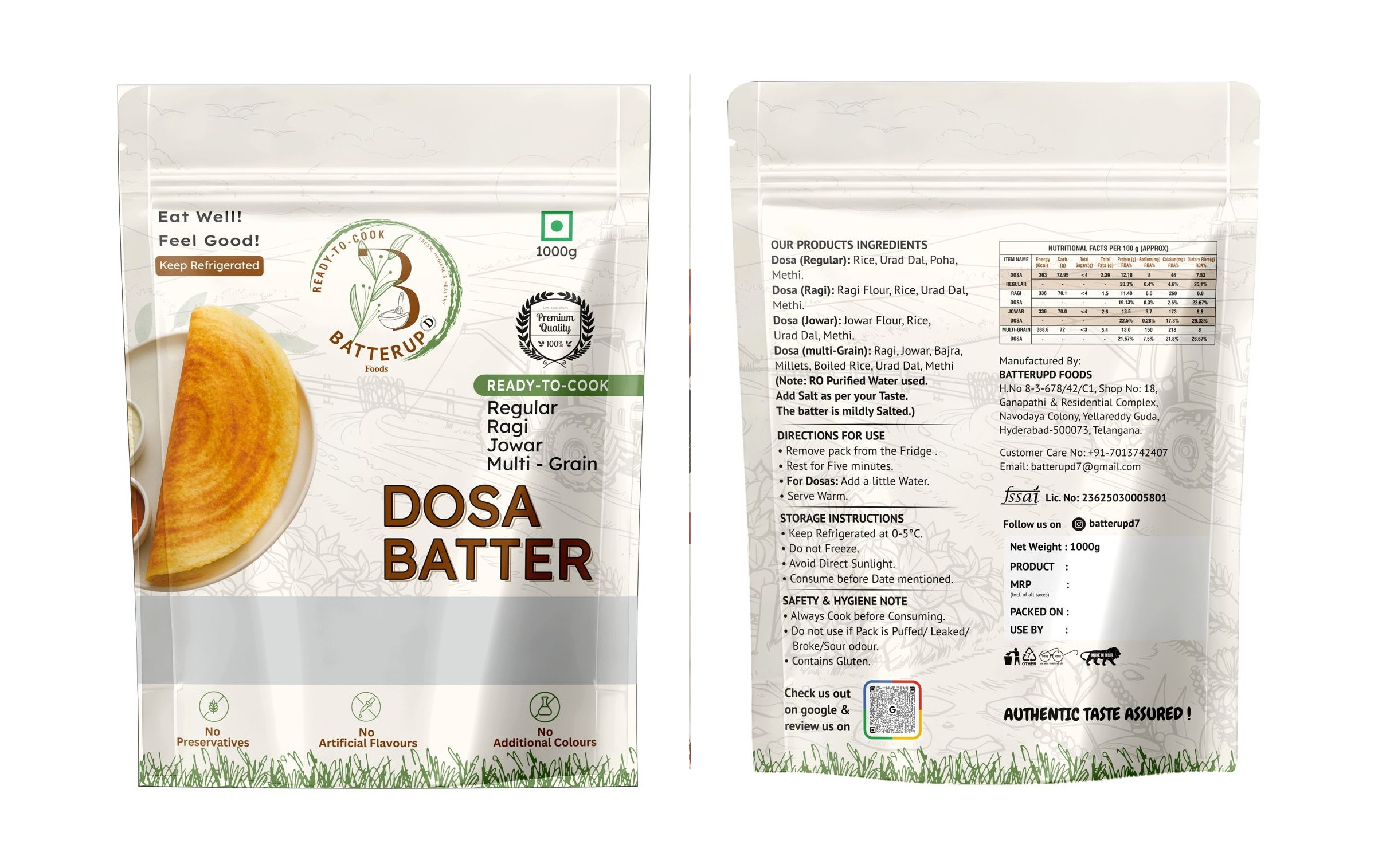 Dosa Batter